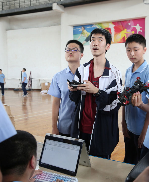 成都国际高中&mdash;&mdash;成外AP课程中心航拍社