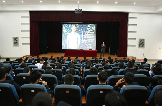 王牌大学来袭——纽约大学（NYU）招生官来访成外AP课程中心（中美国际高中）