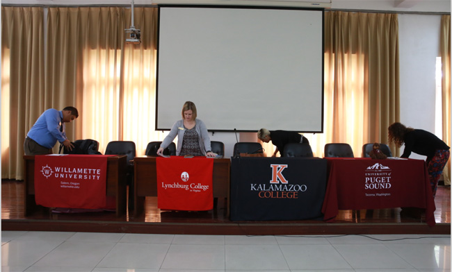 深秋成外，热情来袭| 南加大等一大拨海外大学招生官到访成外AP